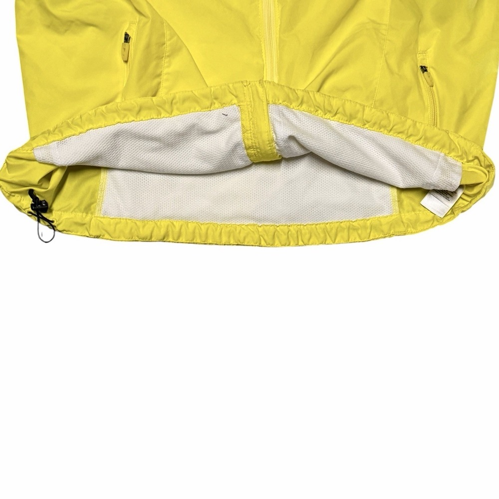 The North Face Flight Series Jacket Men's Yellow Full Zip Windbreaker Large Vent - Picture 7 of 14